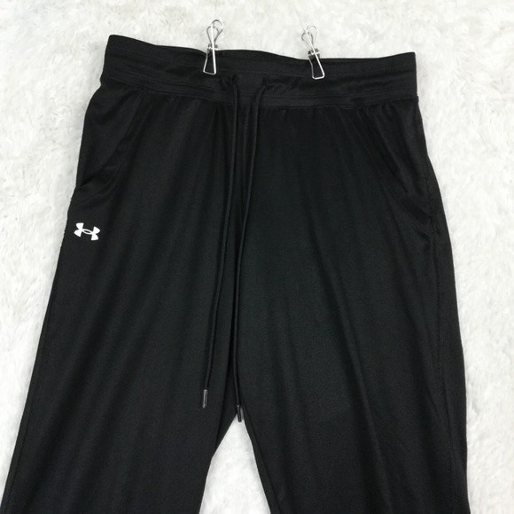 Under Armour Womens Pants Tech Super-light Heat Gear Black Loose‎ Pull On Tall S - Picture 9 of 11
